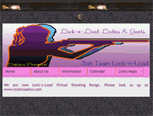 Tablet Screenshot of locknloadladies.com